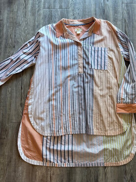 Maeve Tops - Maeve by Anthropologie Striped Tunic